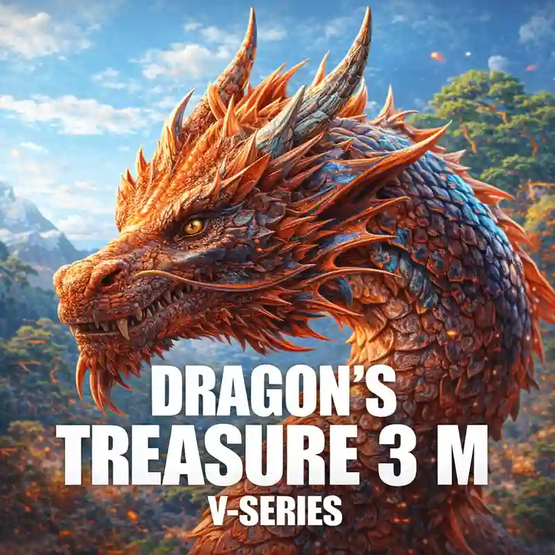 Dragon’s Treasure 3 M online slot game sa jlace